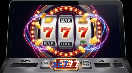 Main screen of Zc777 slots page for PK players
